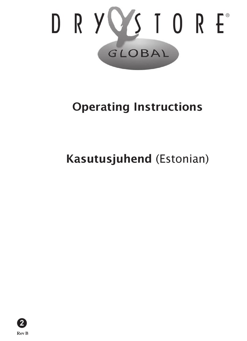 Dry & Store Global operating instructions