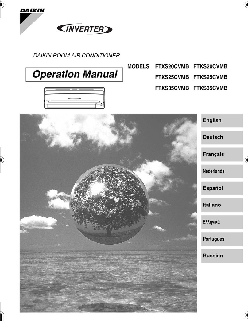 Daikin FTXS20CVMB User manual