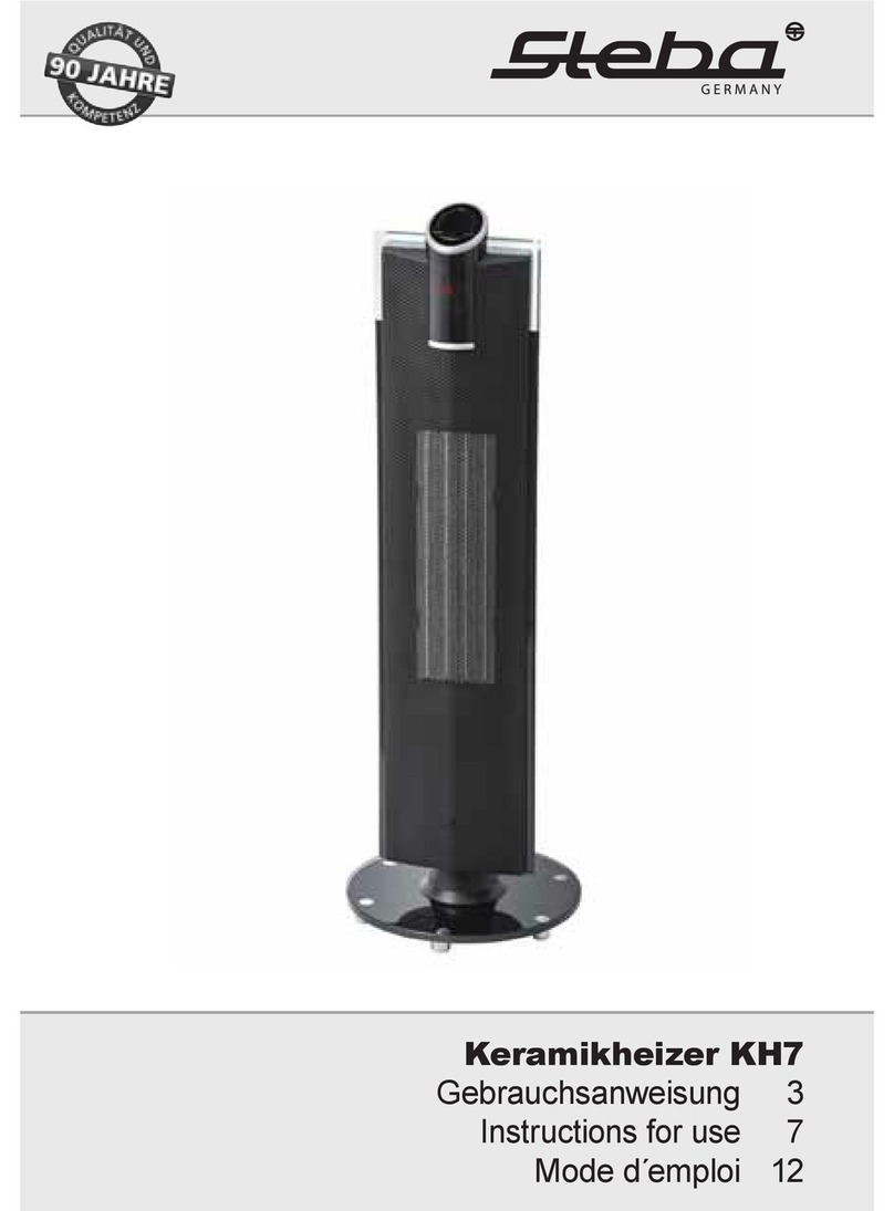 Steba KH7 Instructions for use