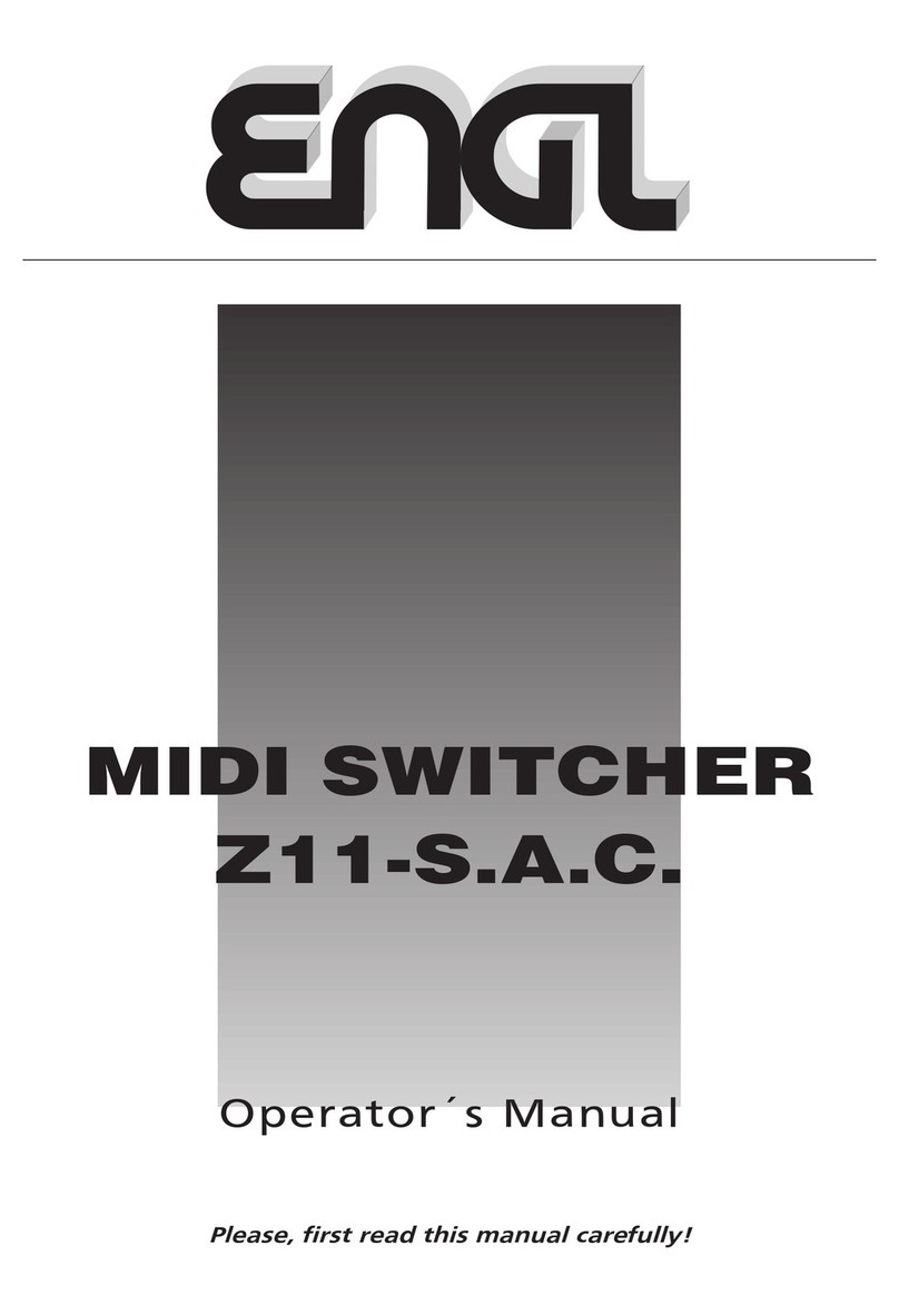 Engl Z11-S.A.C. User manual