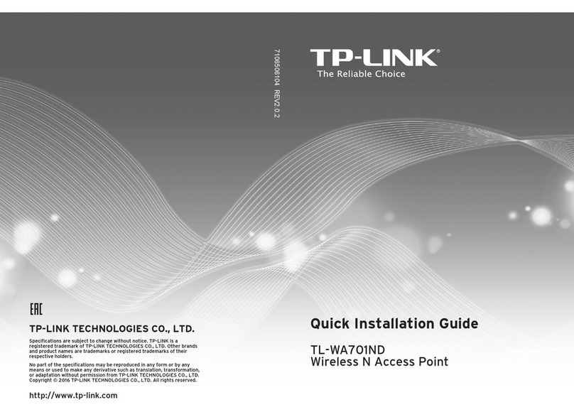 TP-Link TL-WA701ND User manual