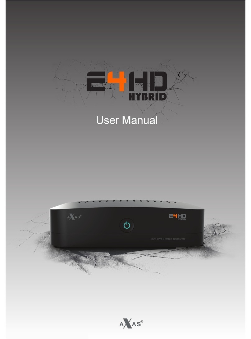 Axas E4HD User manual