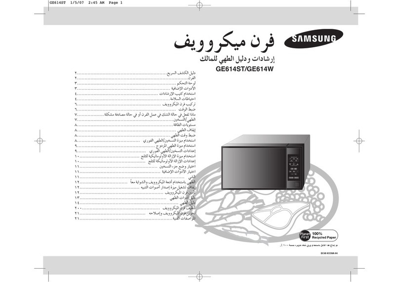 Samsung GE614ST Service manual