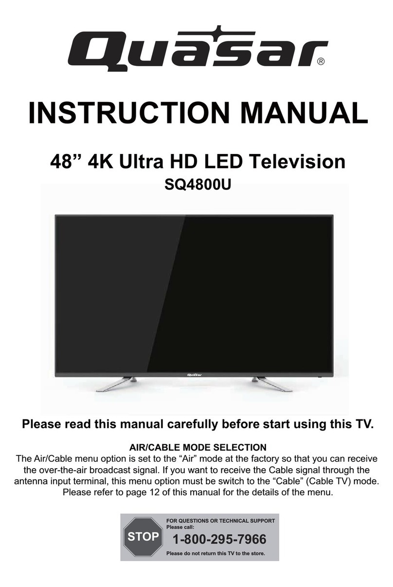 Quasar SQ4800U User manual