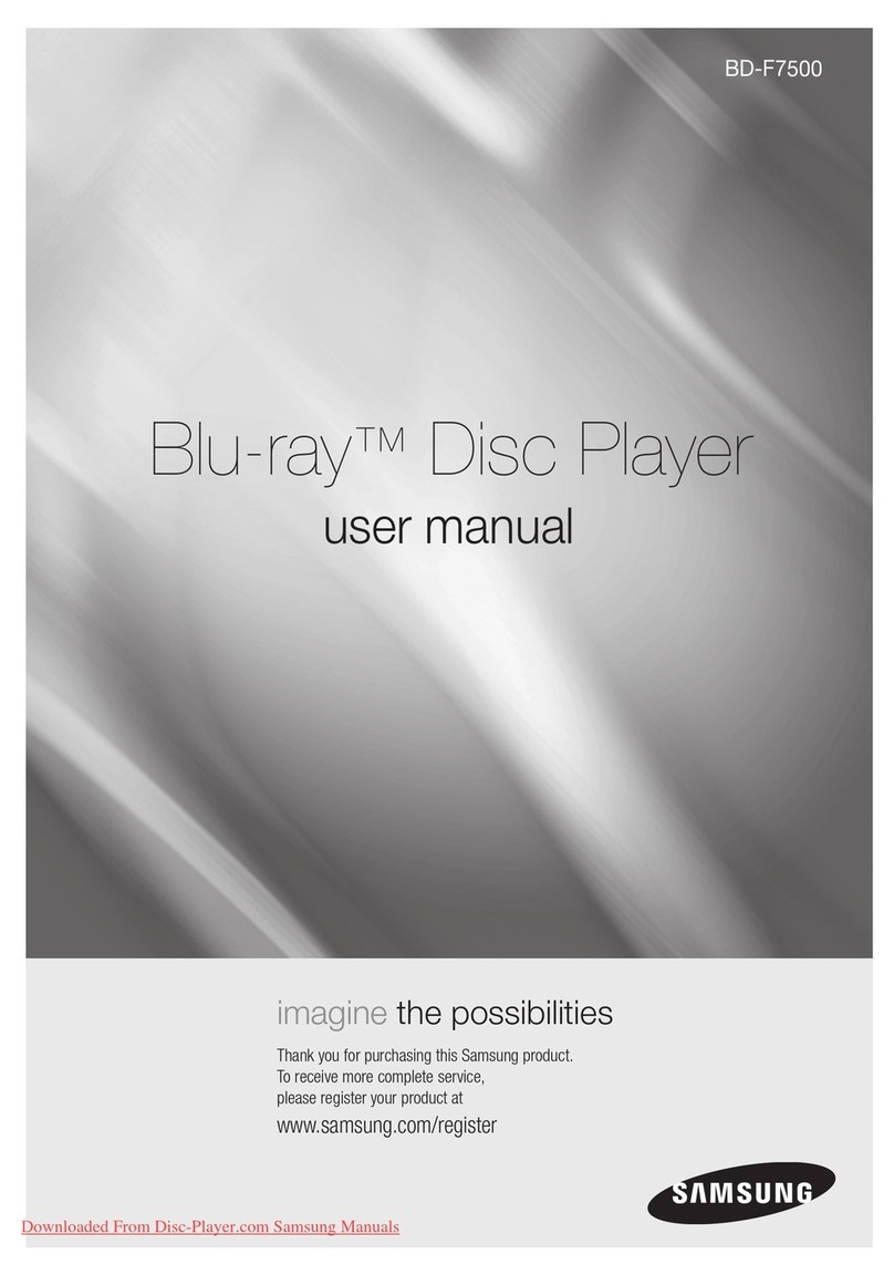 Samsung BD-F7500 user guide