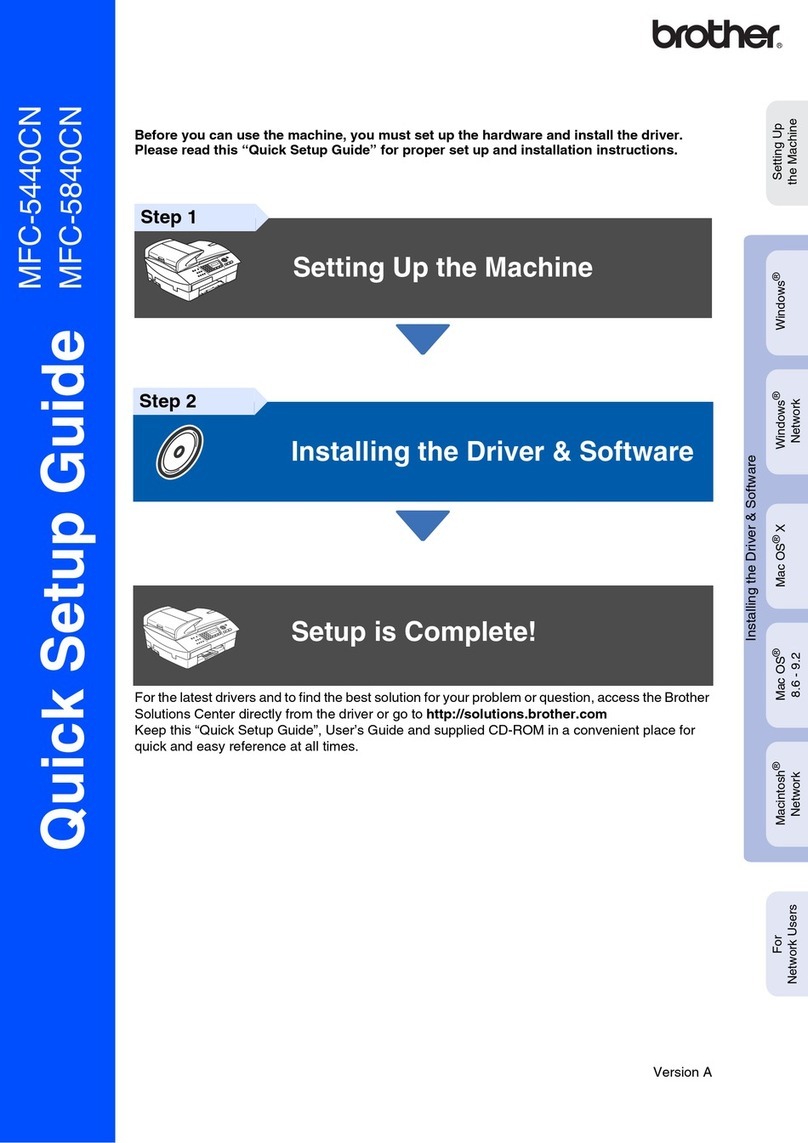 Brother MFC MFC-5440CN User manual