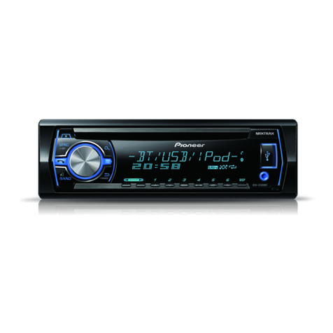 Pioneer deh-x5500bt User manual