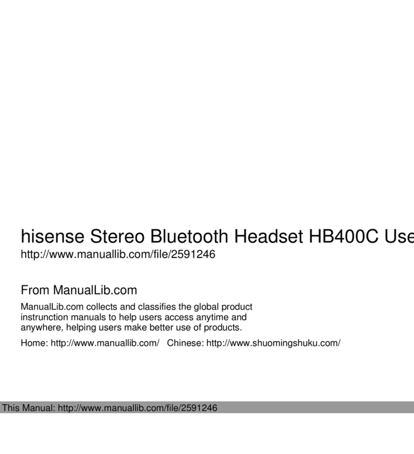 Hisense HB400C user guide