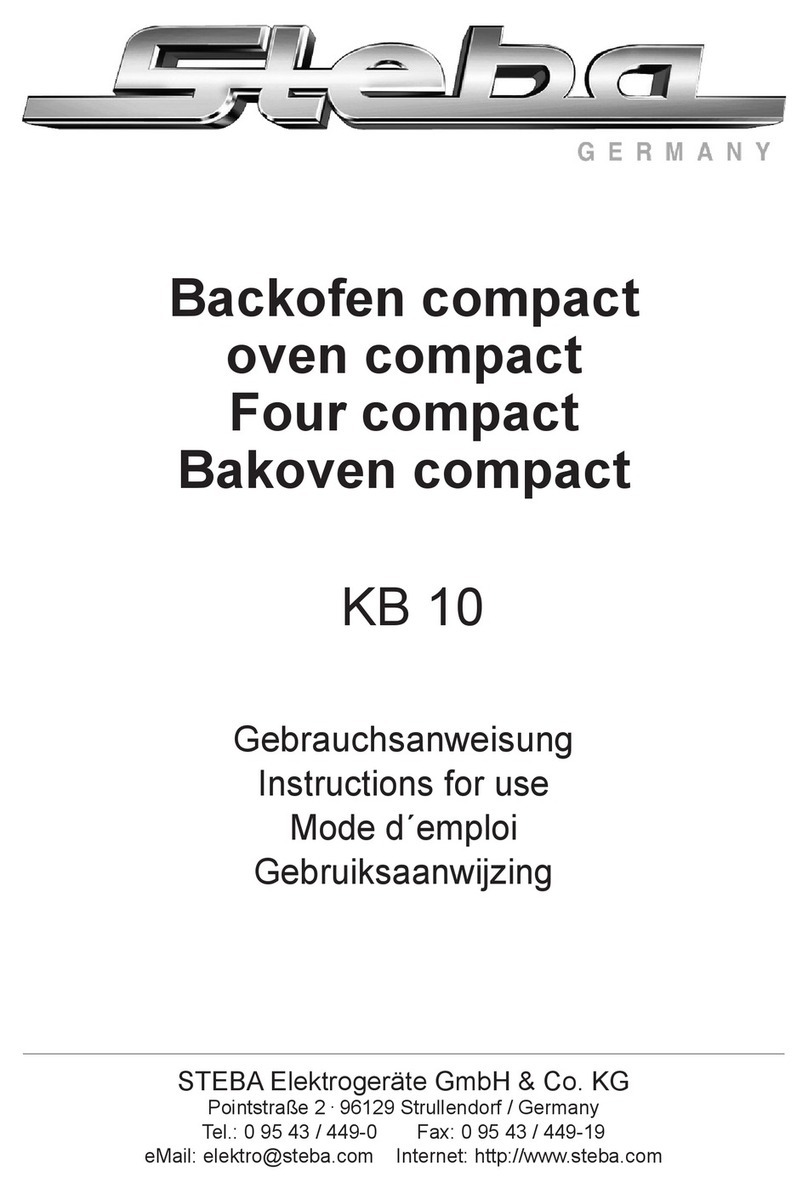 Steba KB 10 User manual