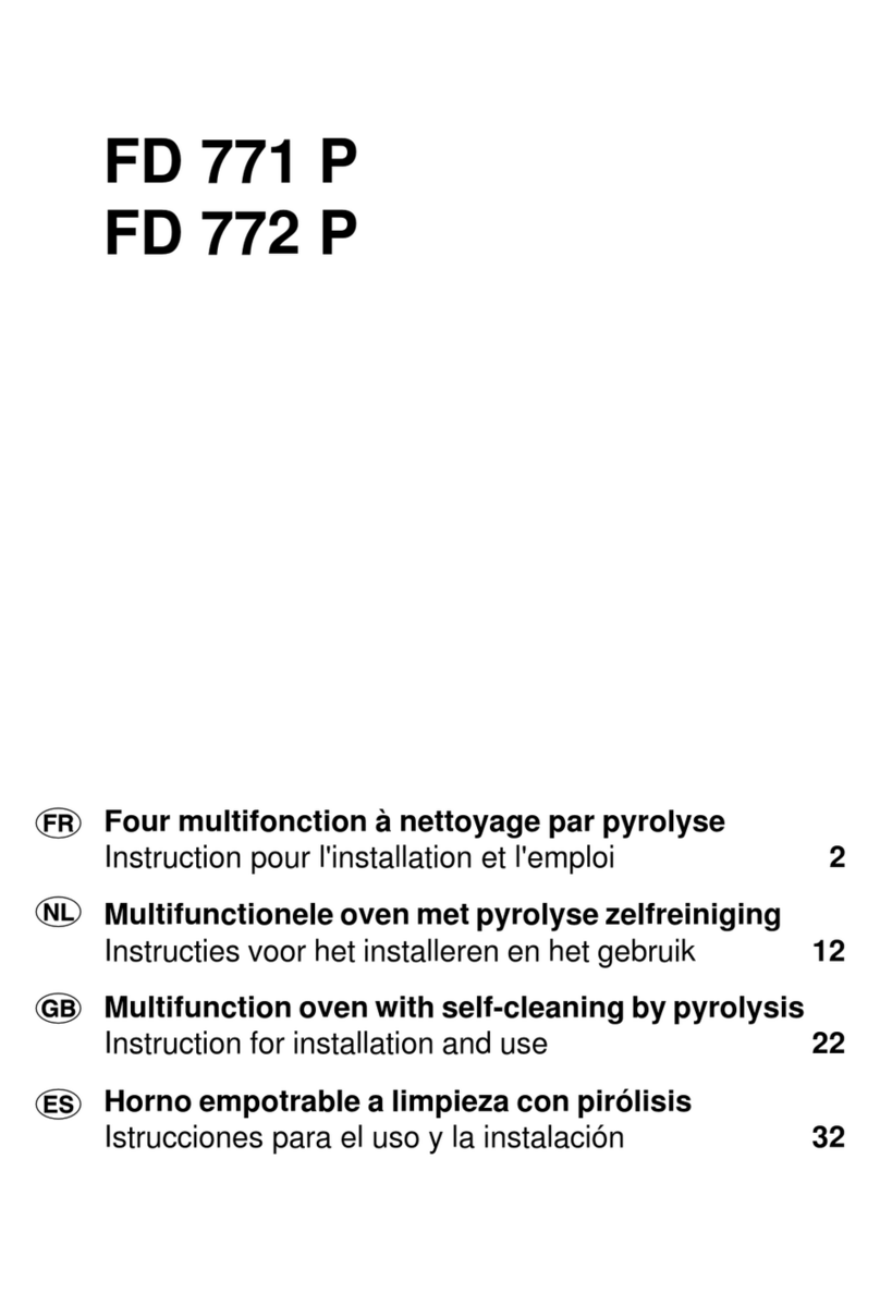 Ariston FD771P User manual