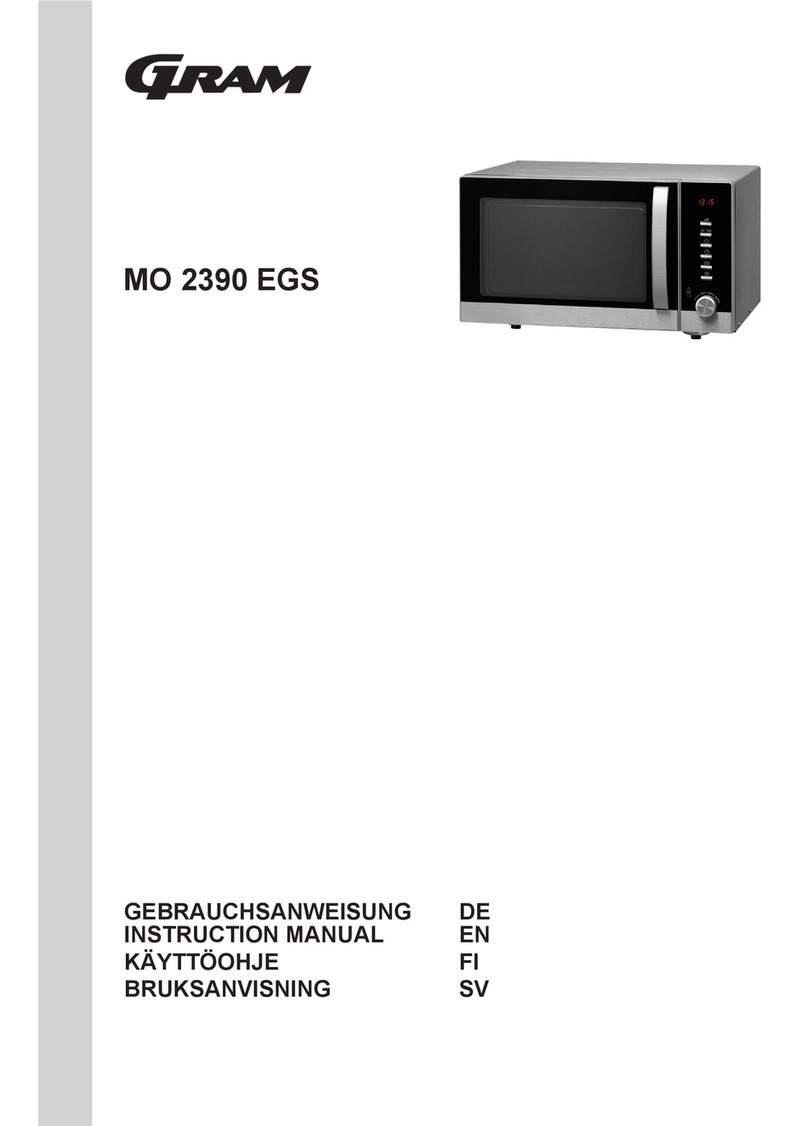 Gram MO 2390 EGS instruction manual