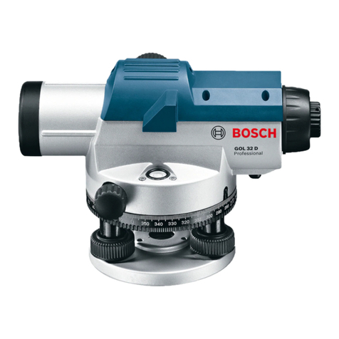 Bosch GOL 20 D Professional User manual