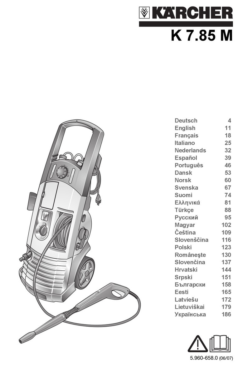 Kärcher K 7.85 M manual