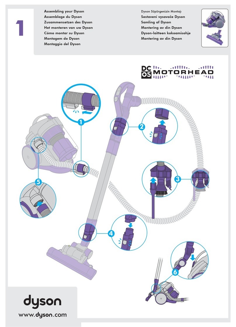 Dyson DC 05 User manual