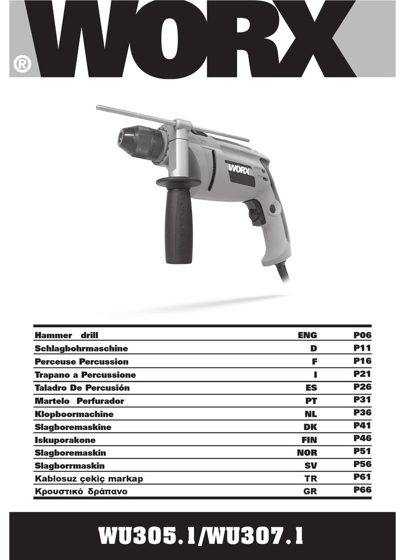 Worx WU305.1 manual