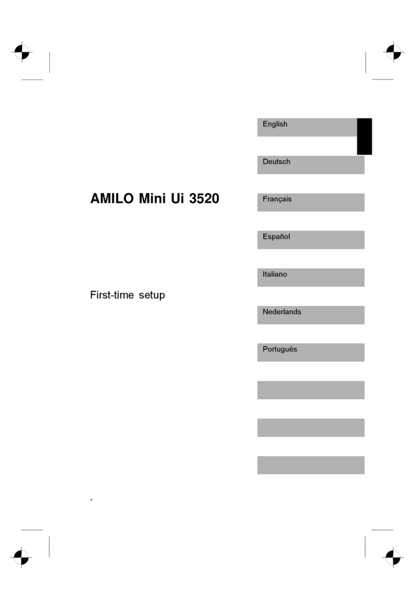 Fujitsu AMILO Mini Ui 3520 Manual