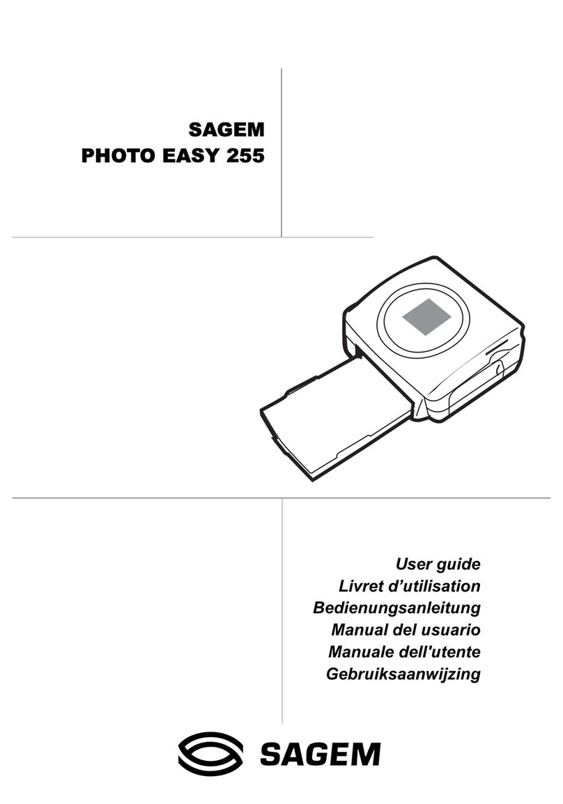 Sagem Photo Easy 255 User manual
