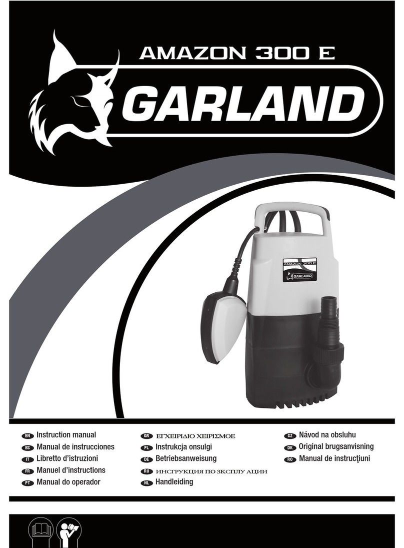 Garland AMAZON 300 E instruction manual Garland AMAZON 300 E instruction manual
