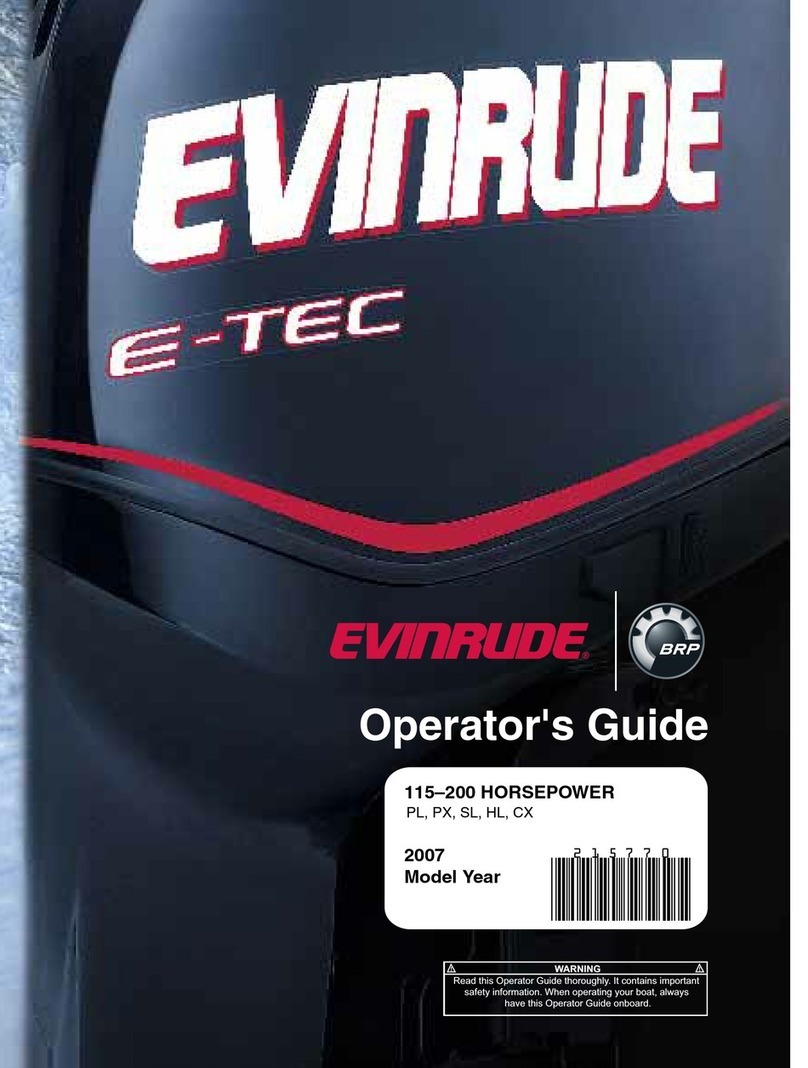 Evinrude E-Tec Operator's guide