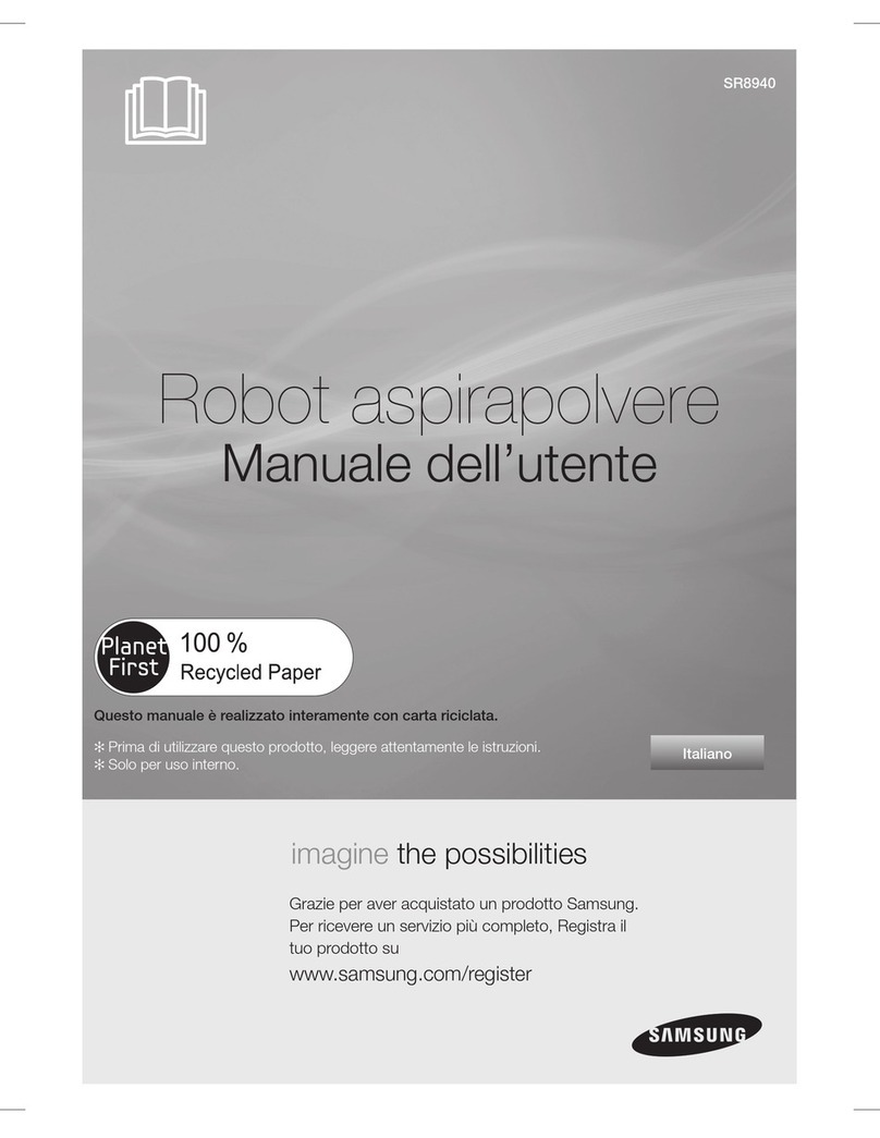 Samsung SR8940 User manual Samsung SR8940 User manual