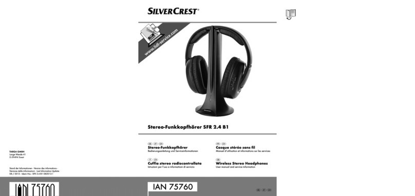 Silvercrest SFR 2.4 B1 User manual and service information