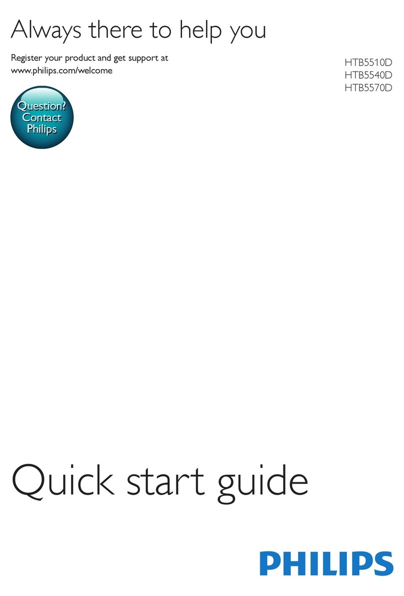 Philips HTB5510D User manual
