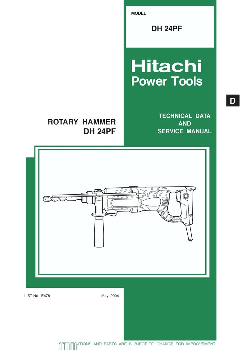 Hitachi DH 24 PF Manual