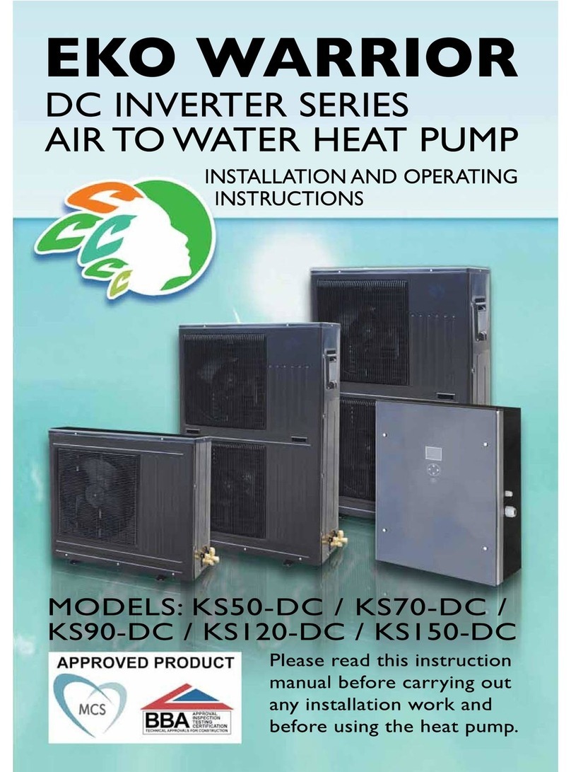 Eko Warrior ks50-dc Installation and operating instructions