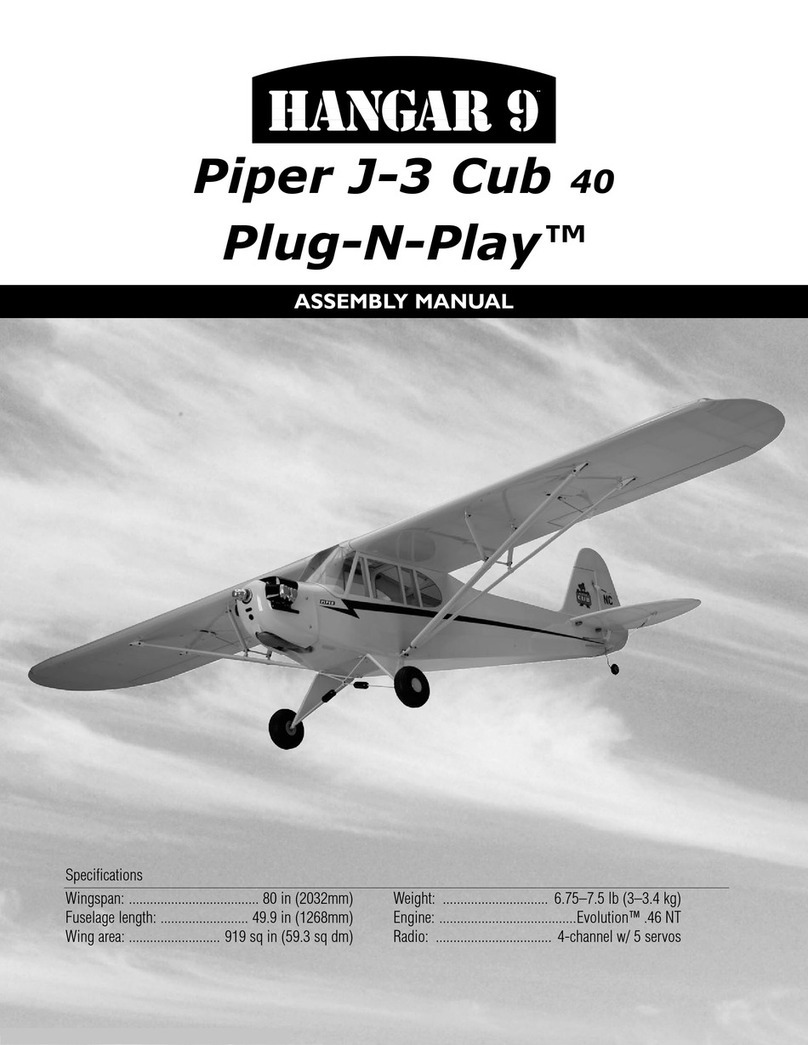 Horizon Hobby Hangar 9 Solo Assembly manual