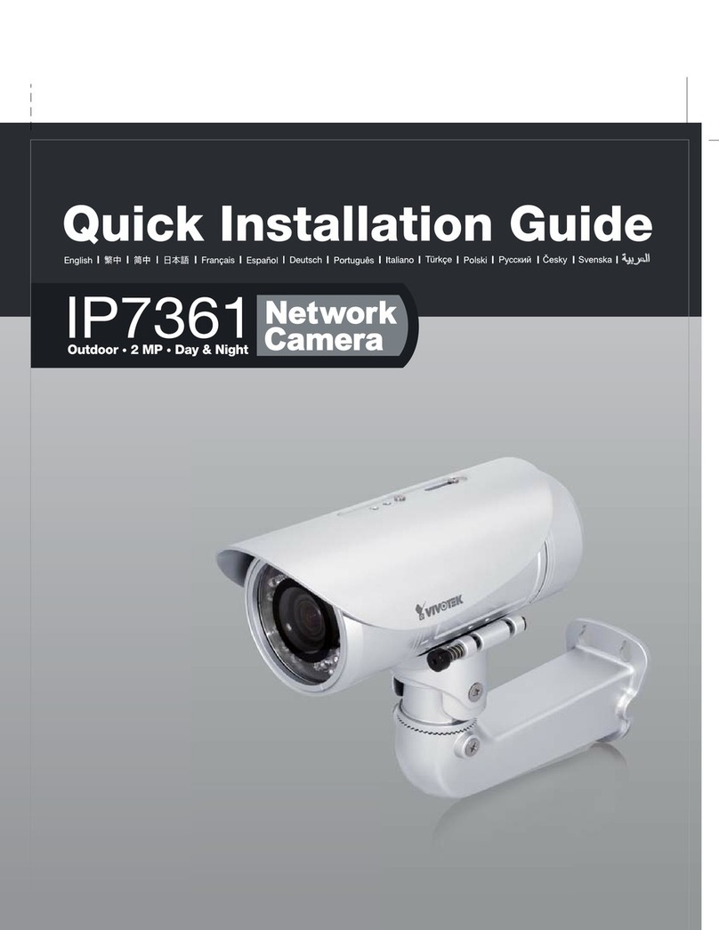 Vivotek IP7361 User manual