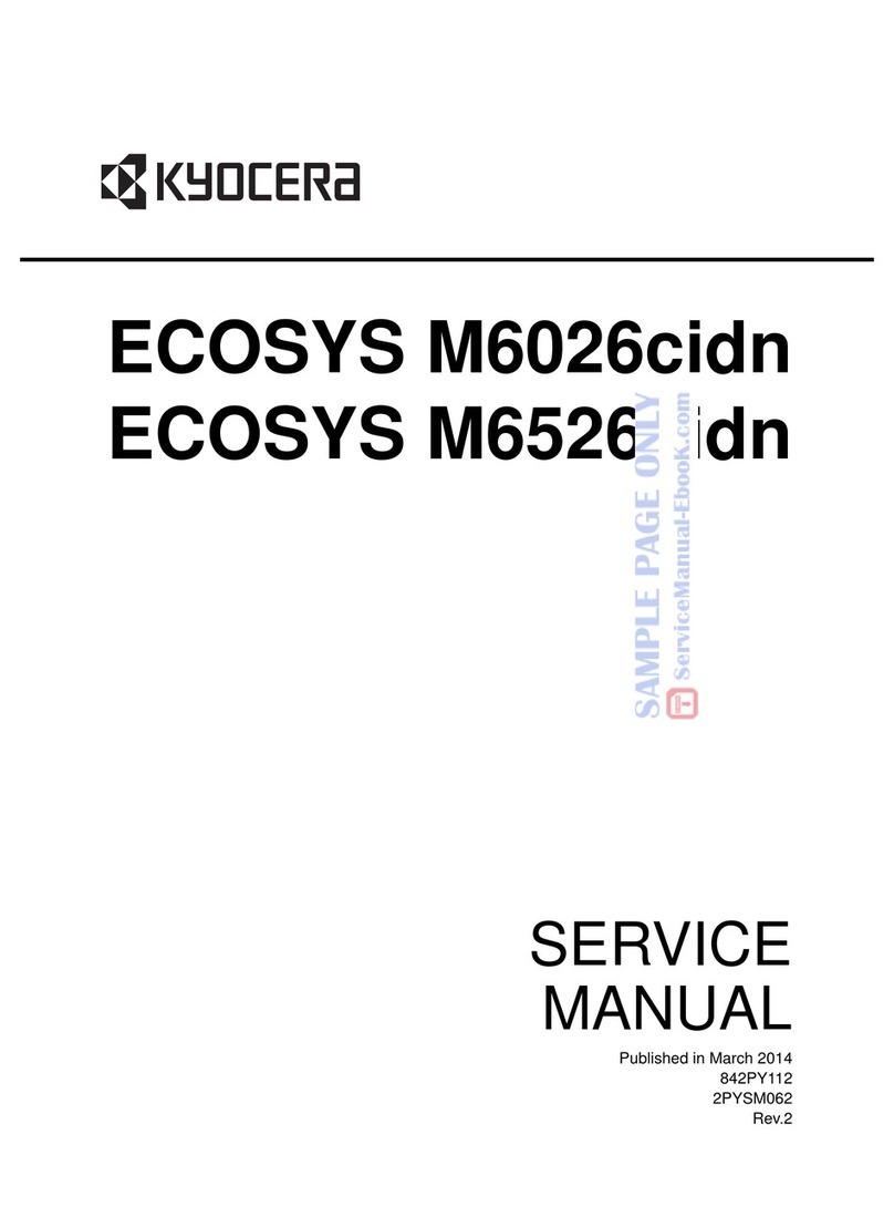 Kyocera ECOSYS M6026cidn Building instructions