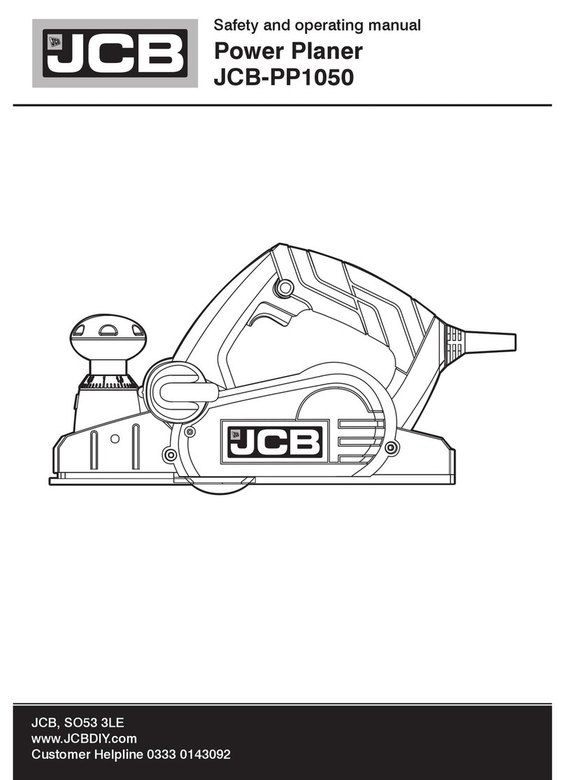 jcb JCB-PP1050 Safety and operating manual
