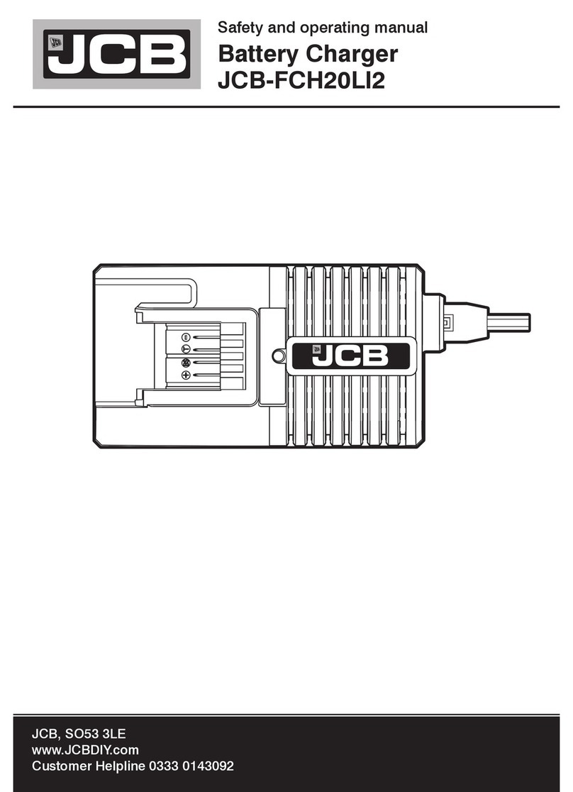 jcb JCB-FCH20LI2 Installation manual