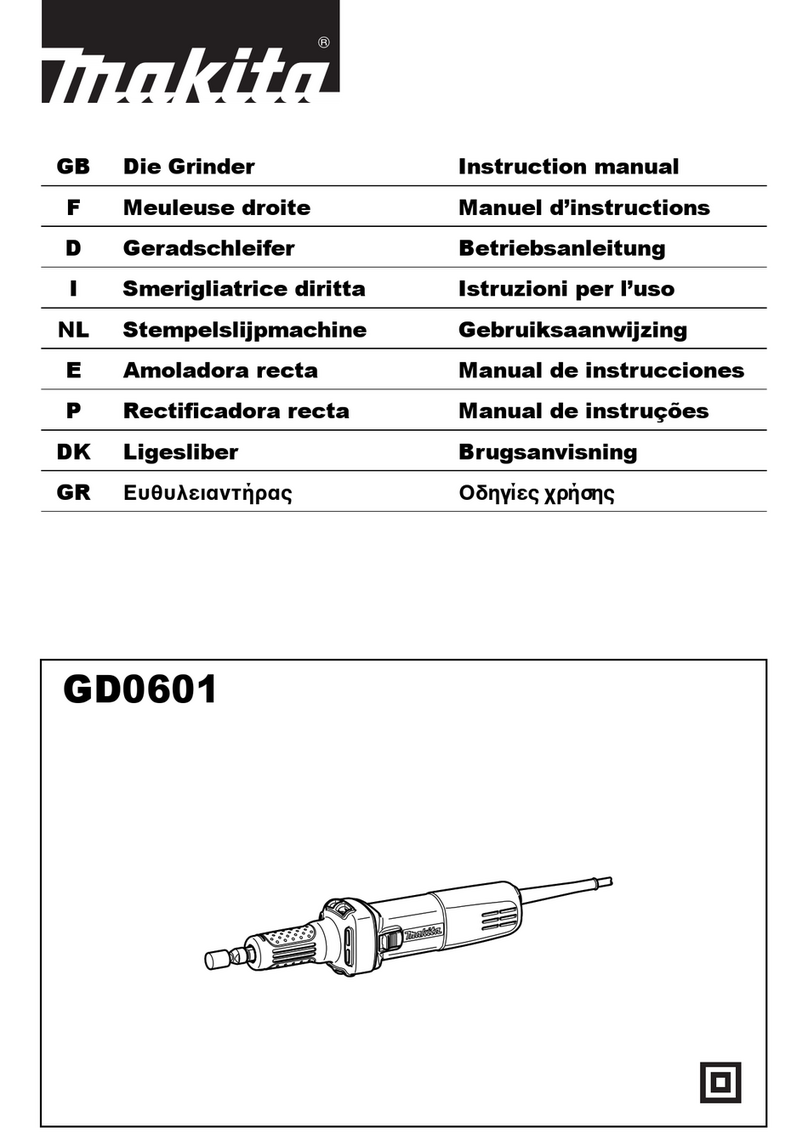 Makita GD0601 User manual