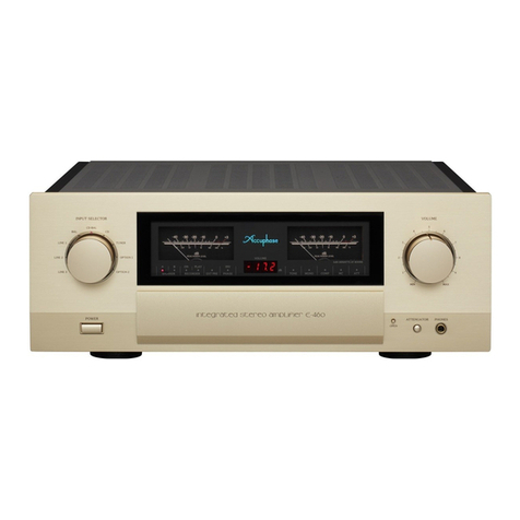Accuphase E-460 User manual