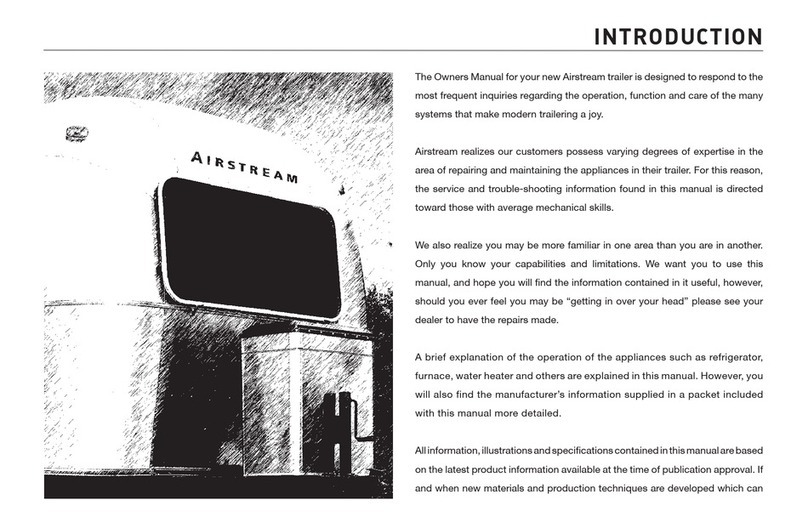 Airstream 2011 FLYING CLOUD owner's manual