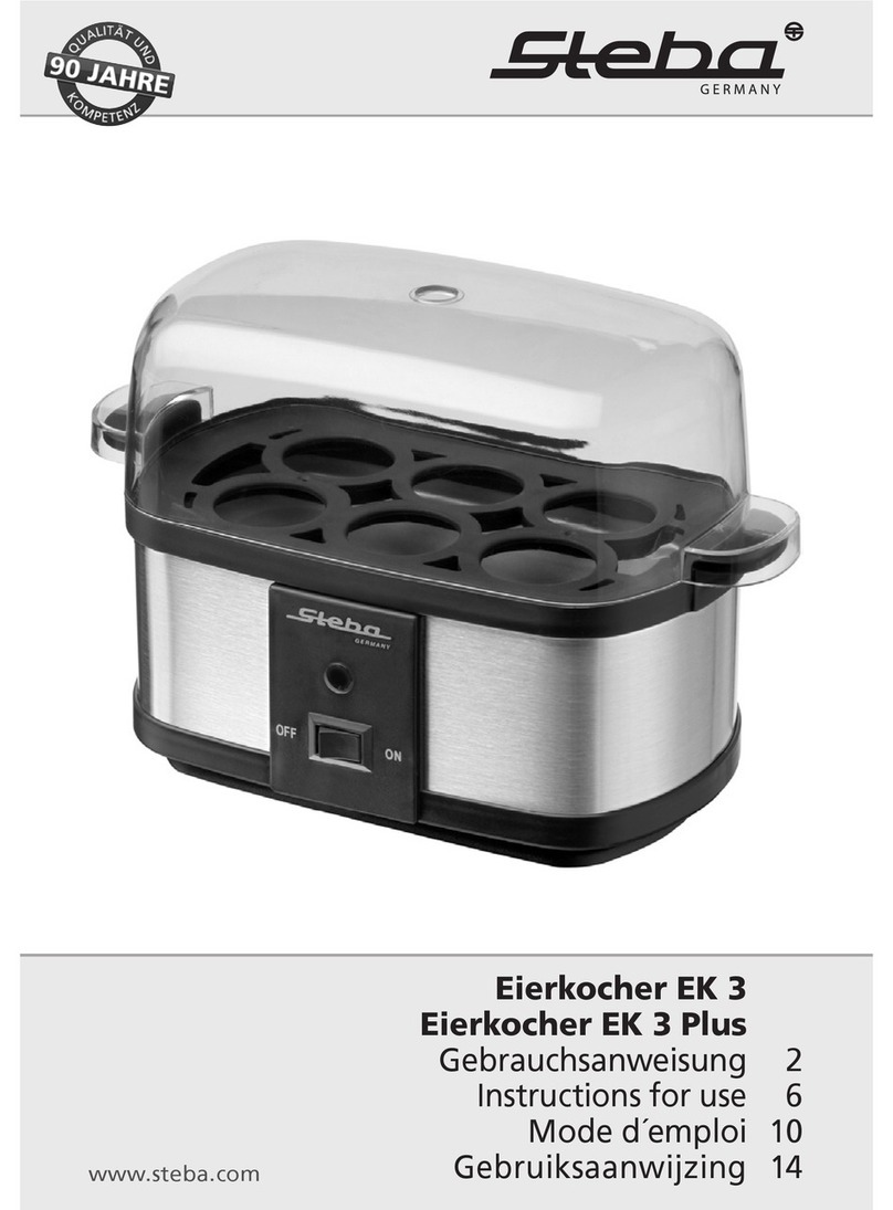Steba EK 3 User manual