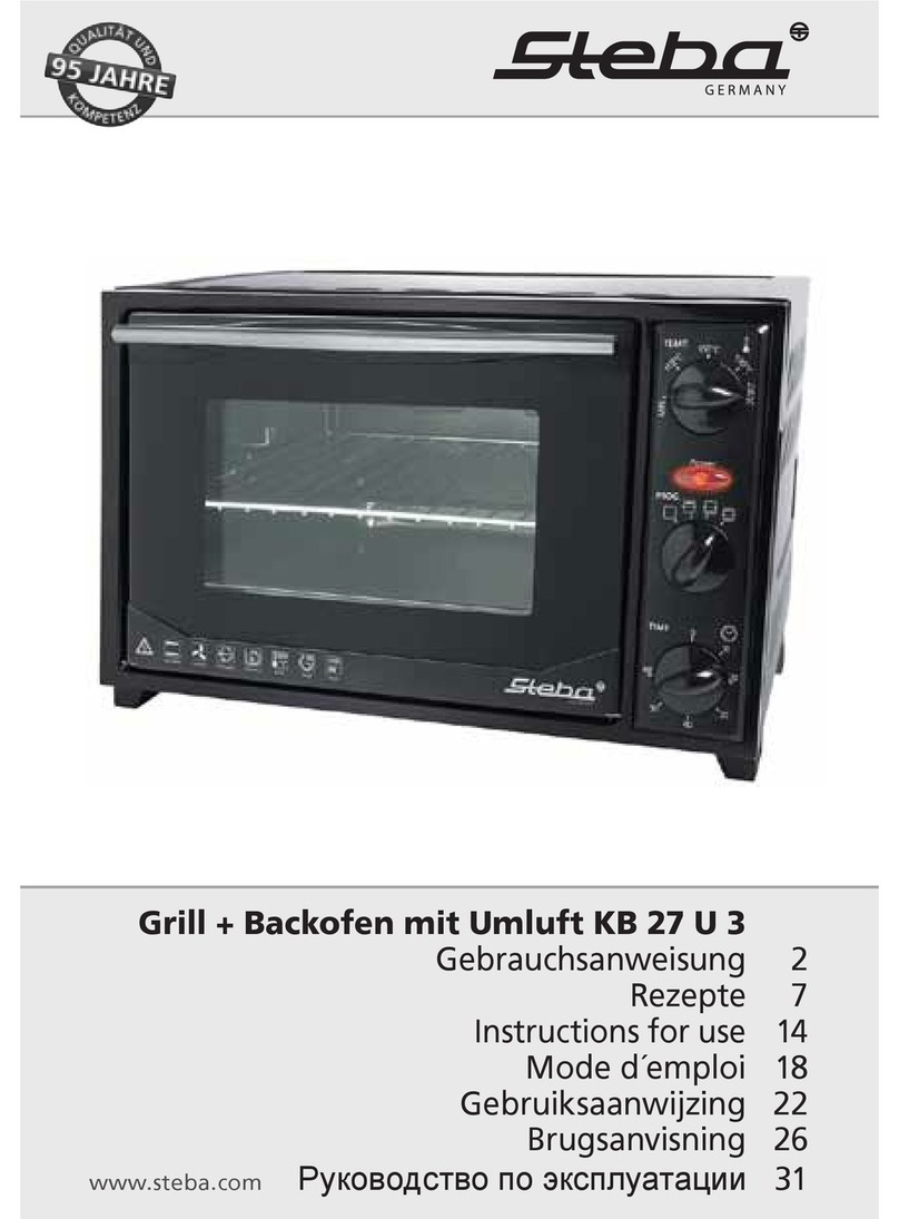 Steba KB 27 U 3 User manual