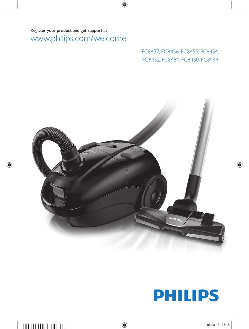 Philips FC8457 instruction manual