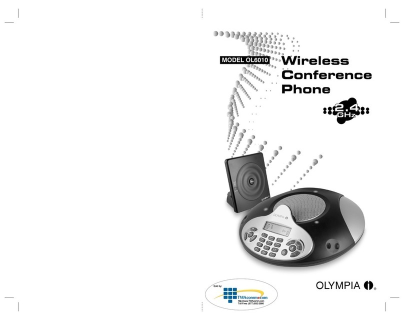Olympia OL6010 manual