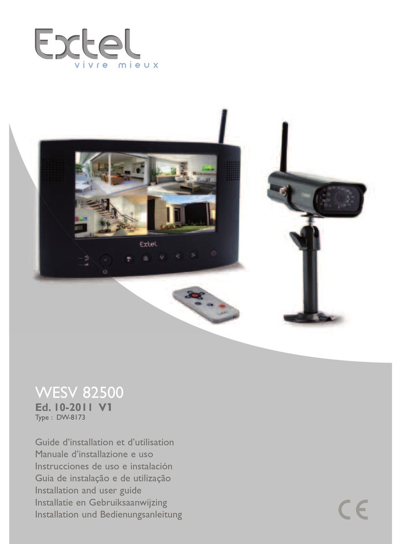 Extel WESV 82500 User manual