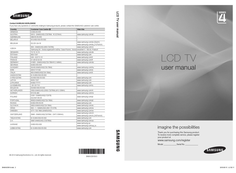 Samsung Series 4+ User manual