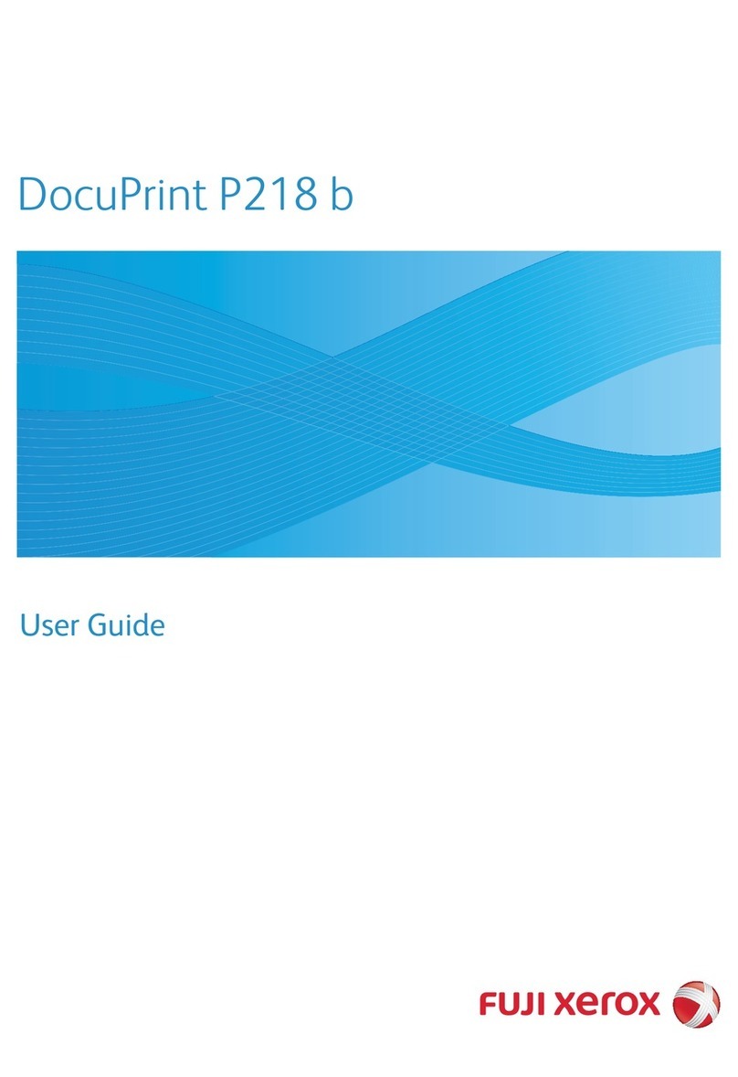 Xerox DocuPrint P218 b User manual