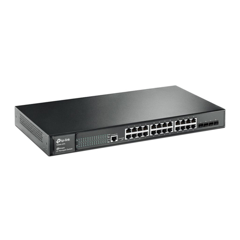 TP-Link JetStream T2600G-28TS User manual