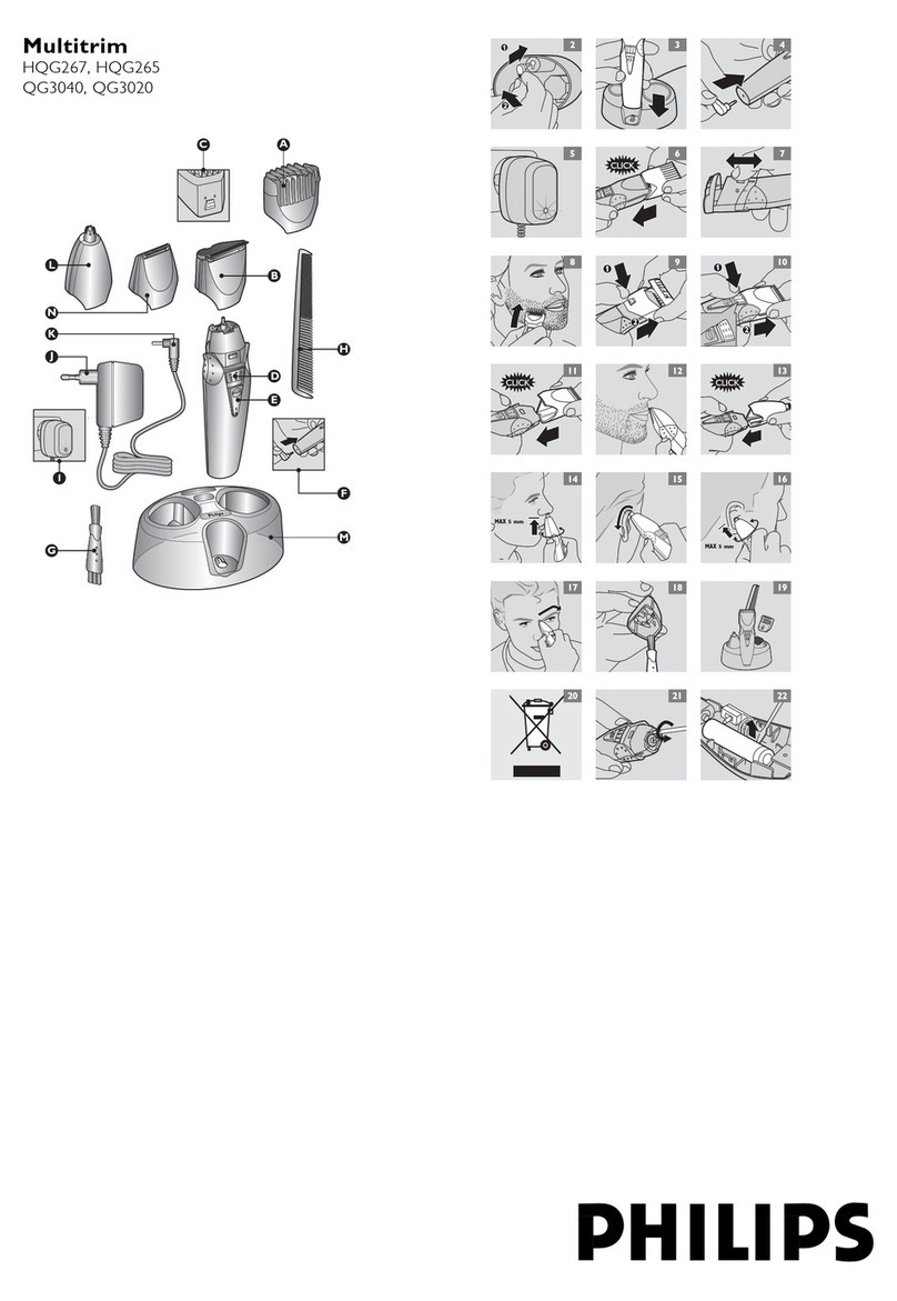 Philips HQG267 User manual Philips HQG267 User manual