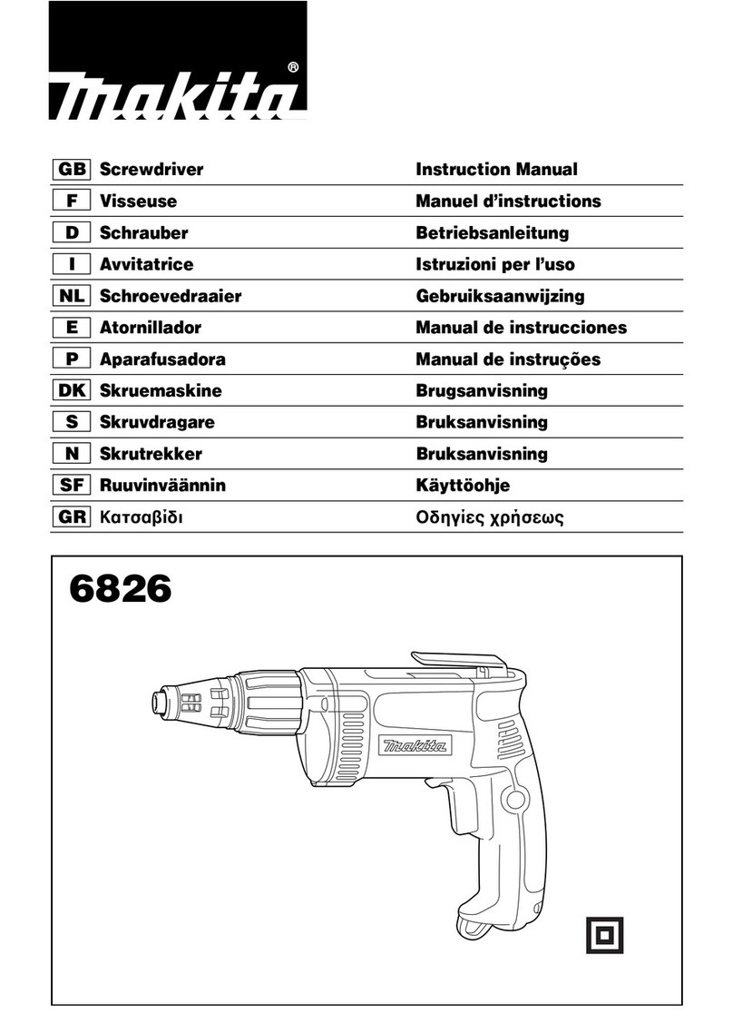 Makita 6826 User manual