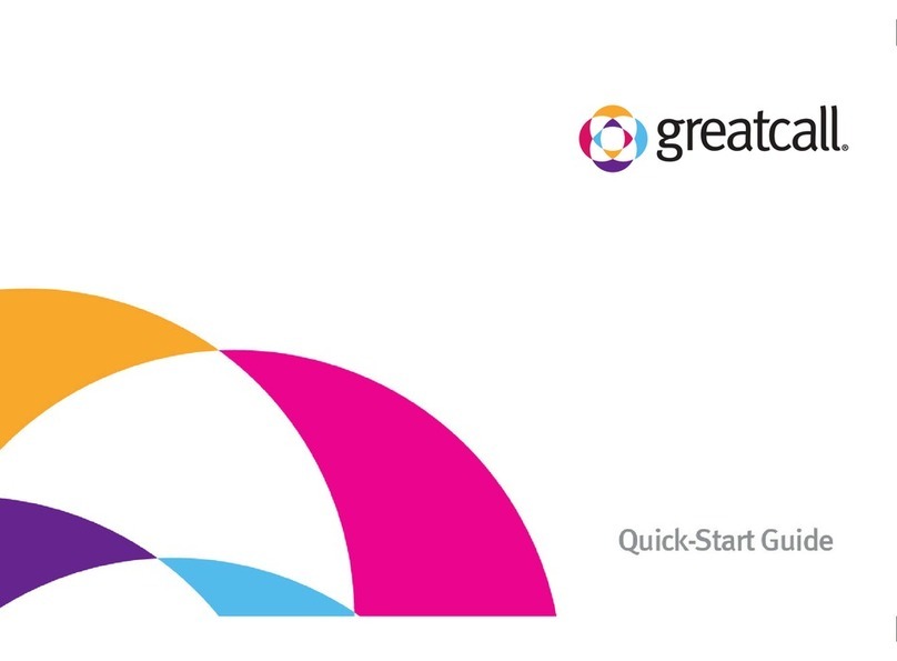 GreatCall Jitterbug User manual GreatCall Jitterbug User manual