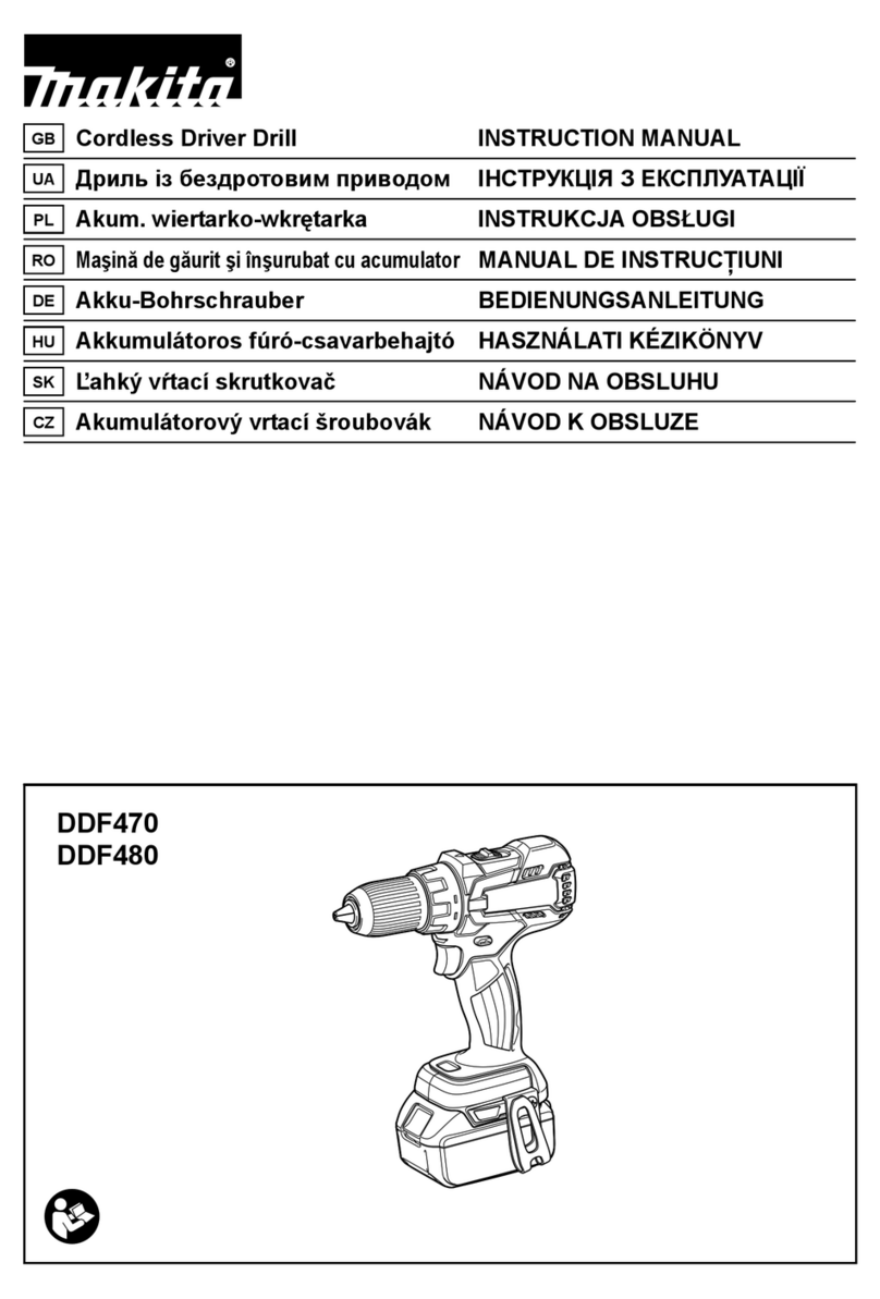 Makita DDF480 instruction manual
