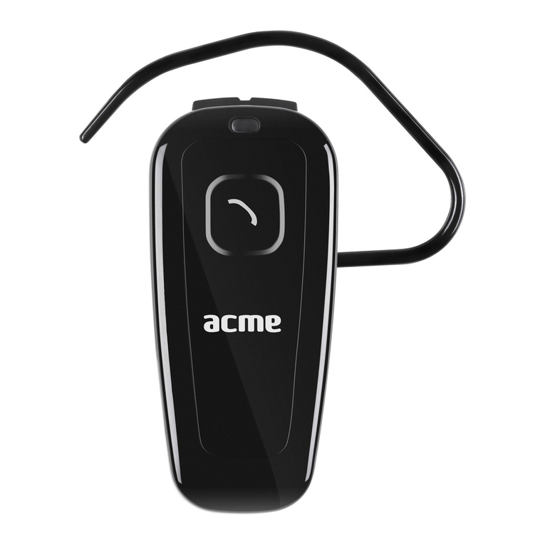 ACME BH03 User manual