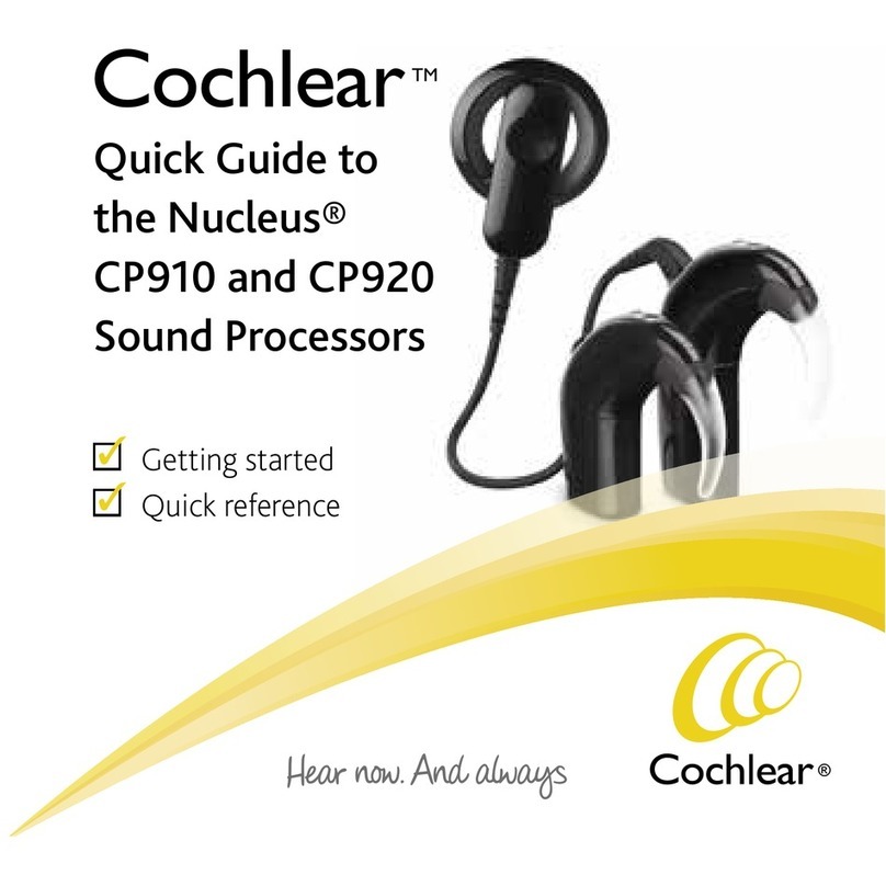 Cochlear Nucleus CP910 quick guide